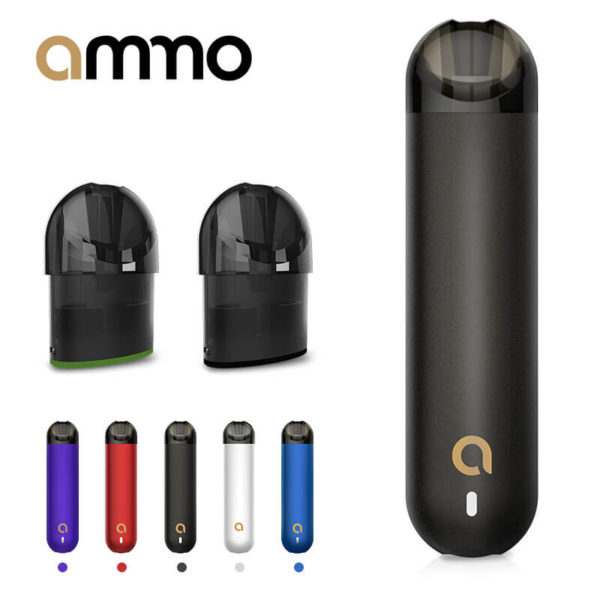 火器 ammo電子煙套裝2021新款一次性霧化換彈小煙蒸汽煙便攜式充電：圖片 2