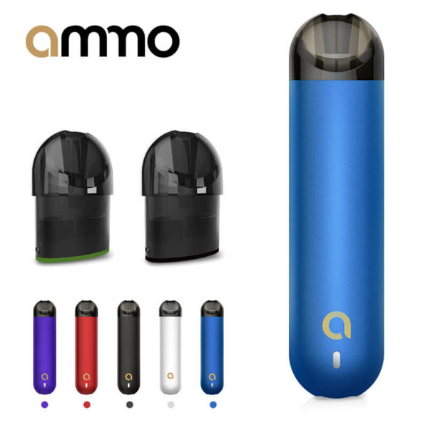 火器 ammo電子煙套裝2021新款一次性霧化換彈小煙蒸汽煙便攜式充電：圖片 5