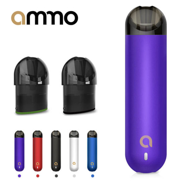火器 ammo電子煙套裝2021新款一次性霧化換彈小煙蒸汽煙便攜式充電：圖片 6