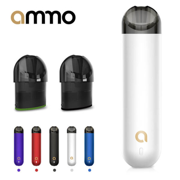 火器 ammo電子煙套裝2021新款一次性霧化換彈小煙蒸汽煙便攜式充電：圖片 4