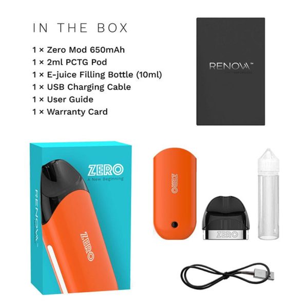 Vaporesso Renova Zero電子菸 / 電子煙 入門套裝(650mAh)：圖片 8